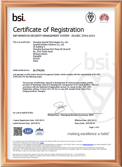 ISO/IEC 27001：信息安全管理体系